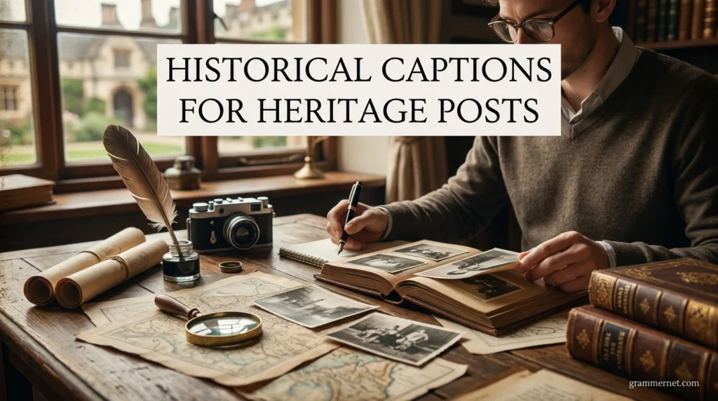 Historical Captions for Heritage Posts