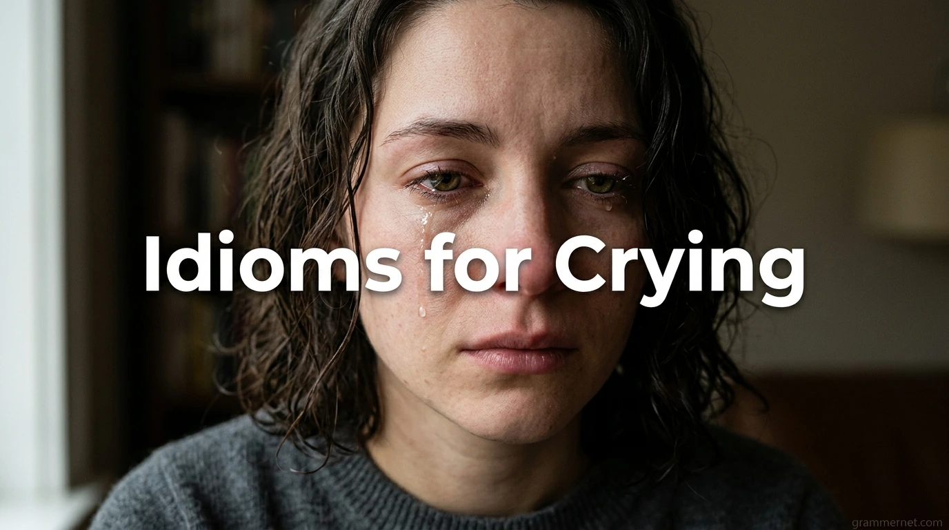 Idioms for Crying