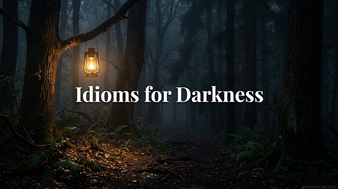 Idioms for Darkness