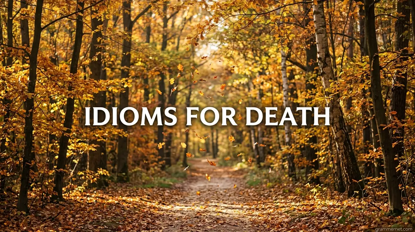25+ Idioms for Death 2026