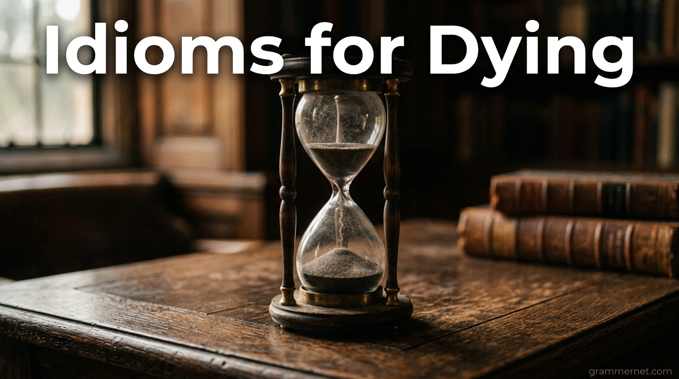 25+ Idioms for Dying 2026