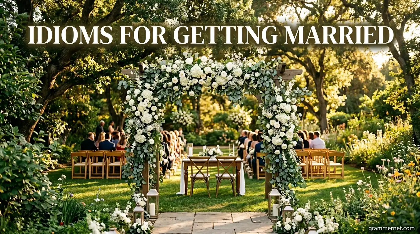 Idioms for Getting Married