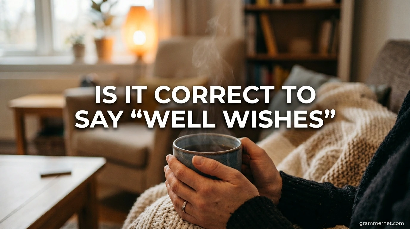 Is It Correct to Say “Well Wishes”