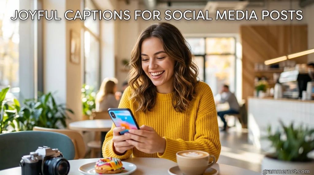 Joyful Captions for Social Media Posts