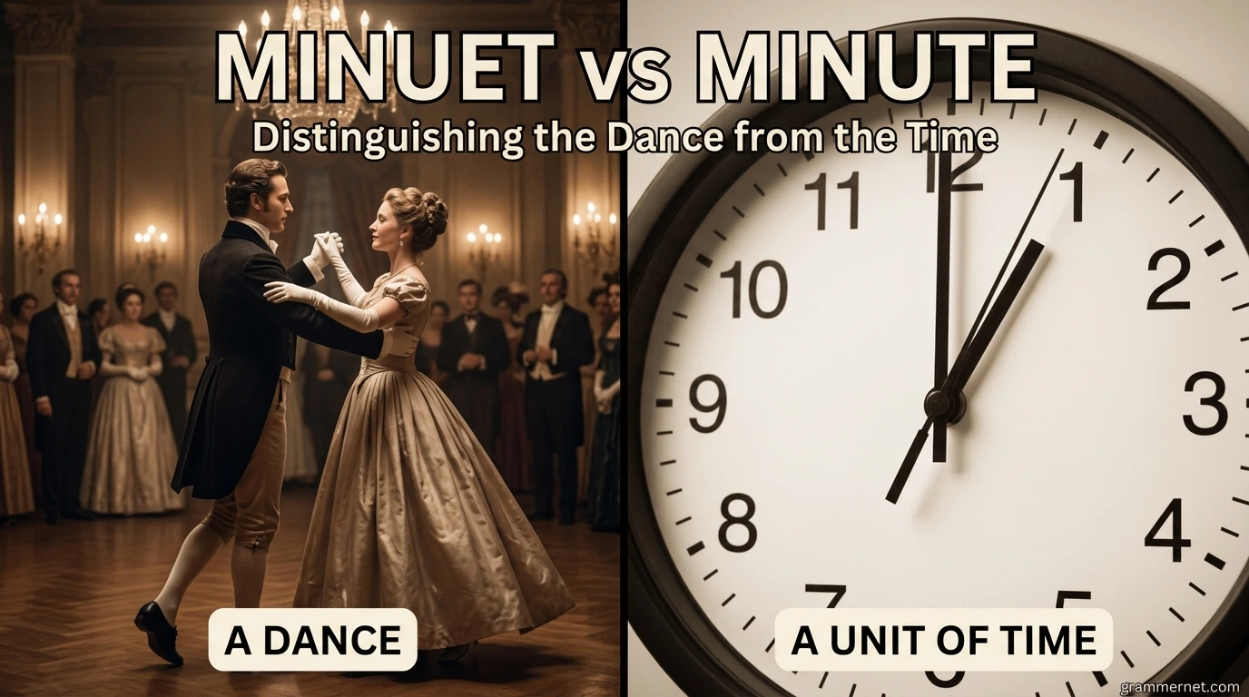 Minuet vs Minute