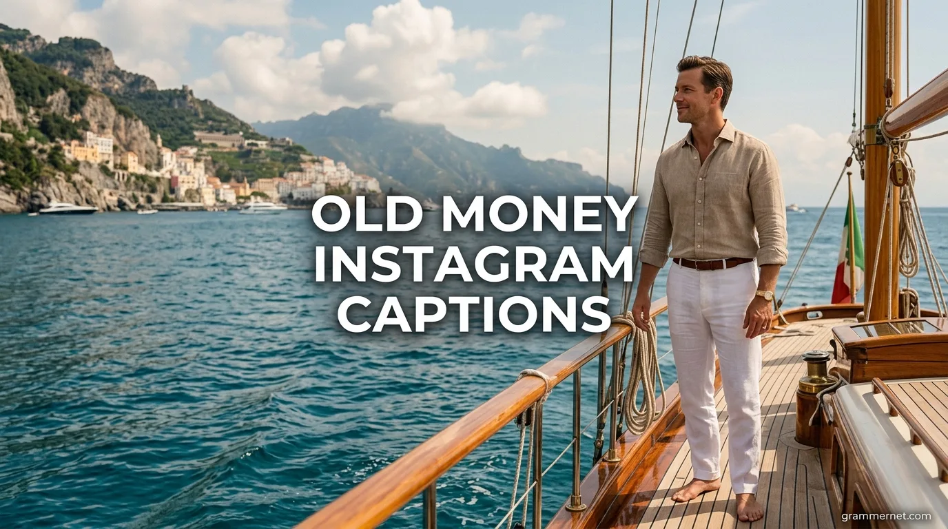 Old Money Instagram Caption