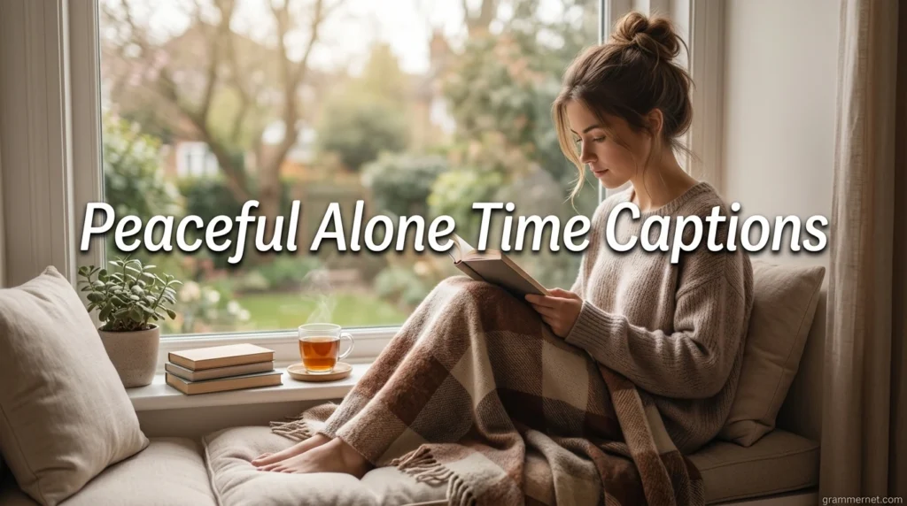 Peaceful Alone Time Captions