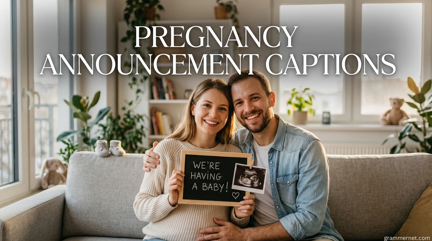 PregnancyAnnouncementCaptions