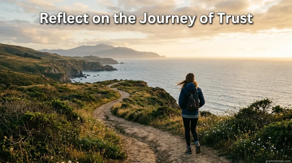 Reflect on the Journey of Trust