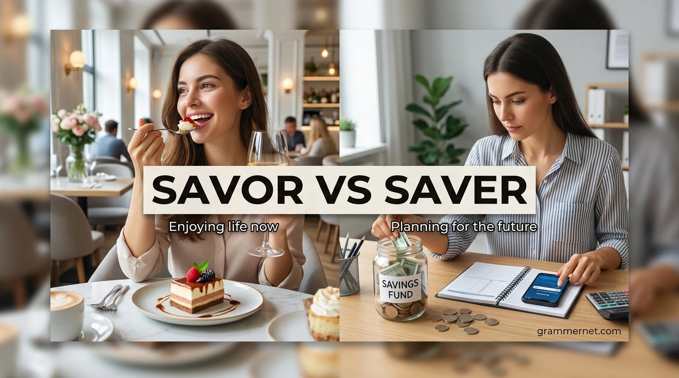 Savor vs Saver