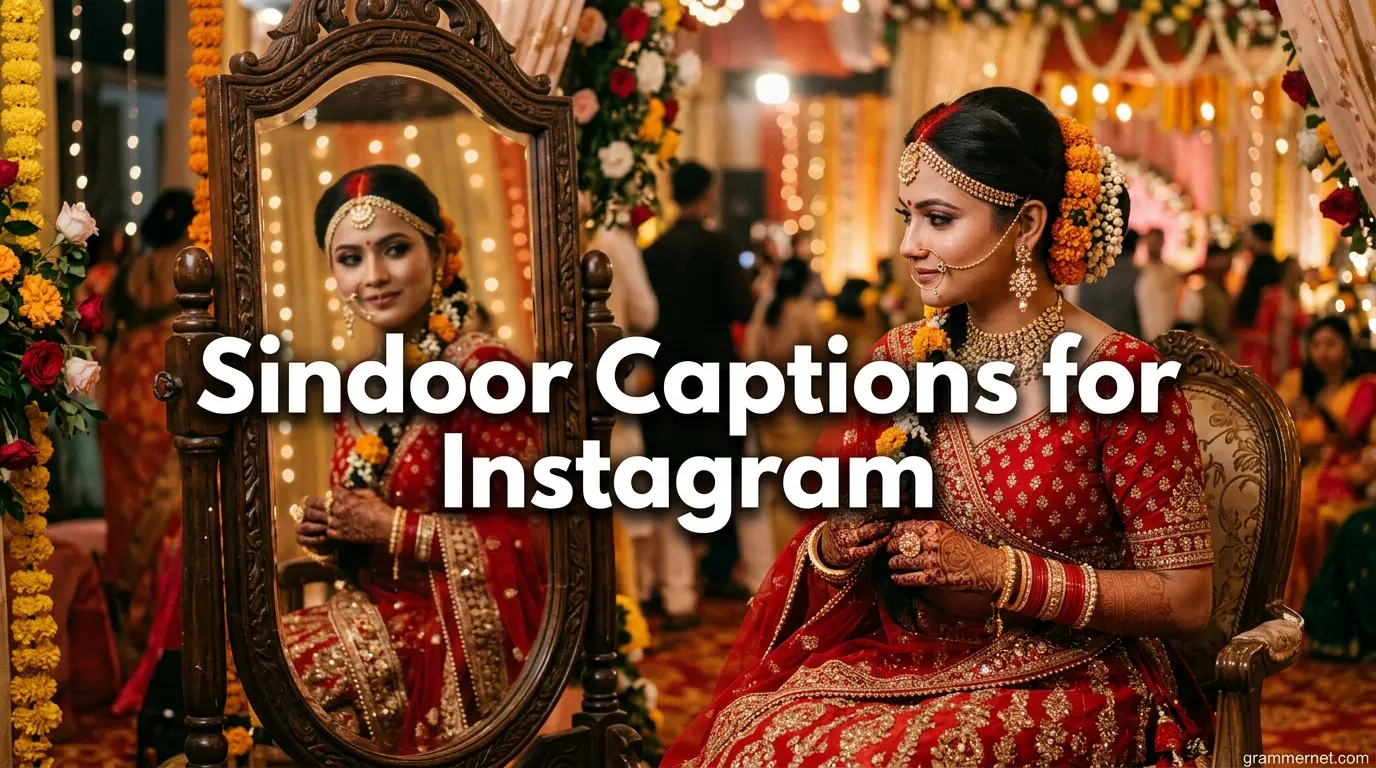 Sindoor Captions for Instagram
