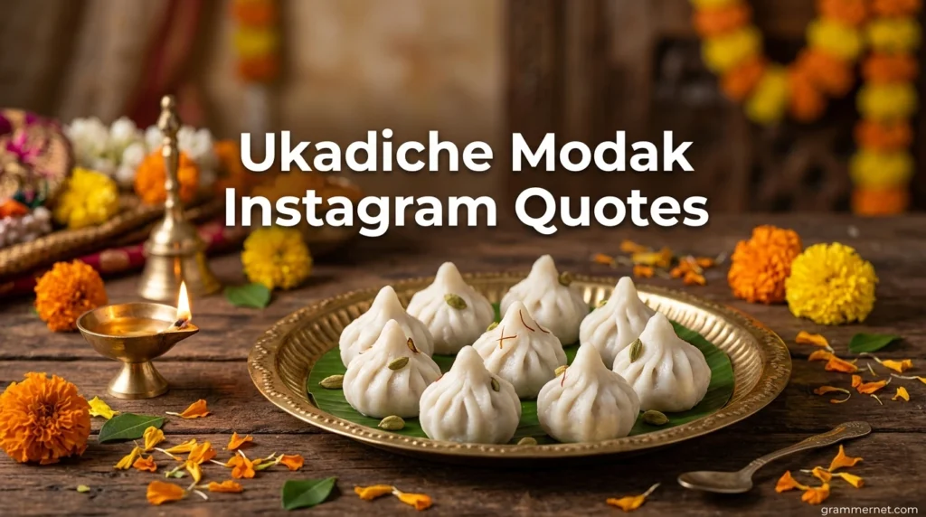 Ukadiche Modak Instagram Quotes