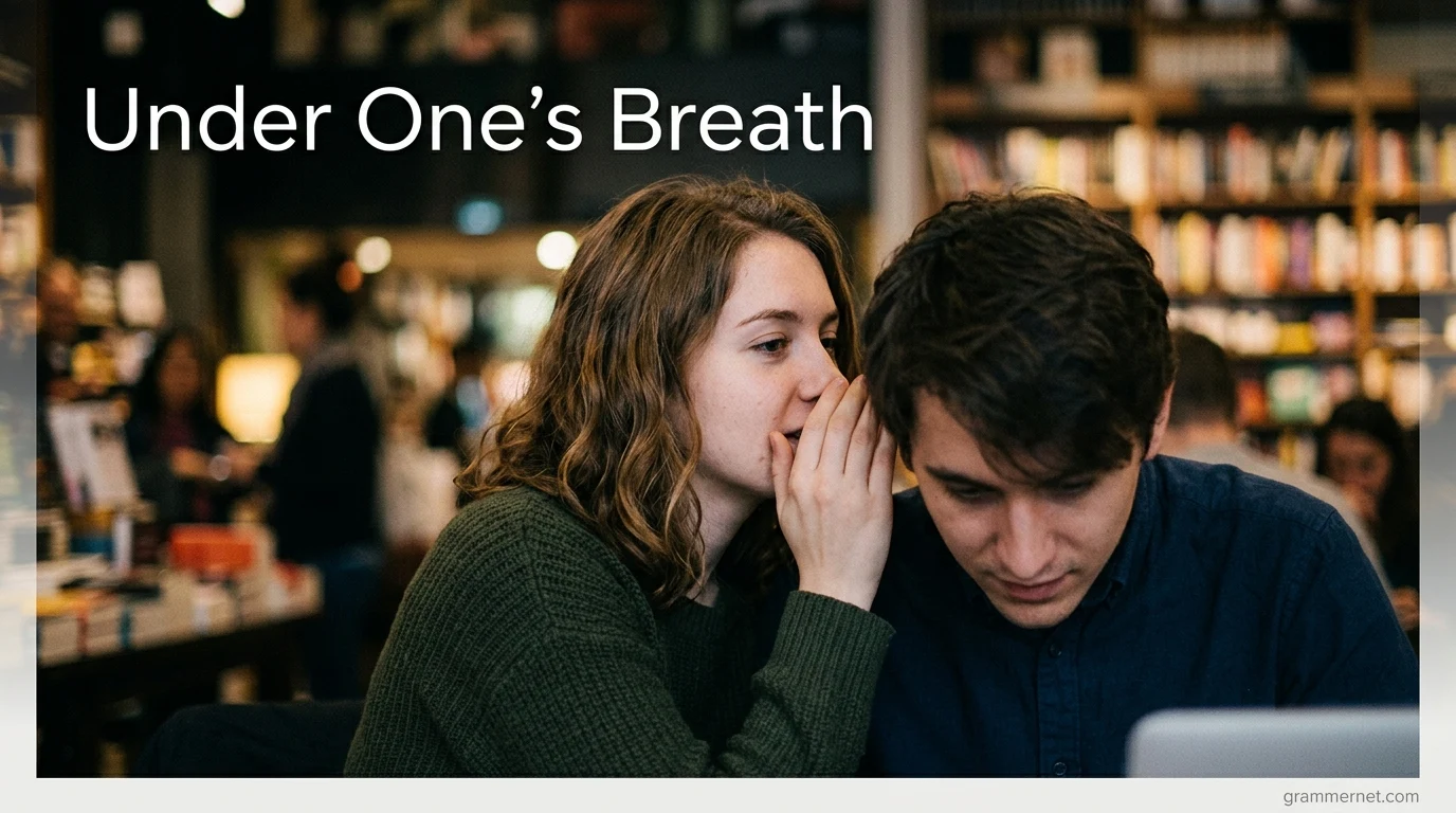 Under One’s Breath
